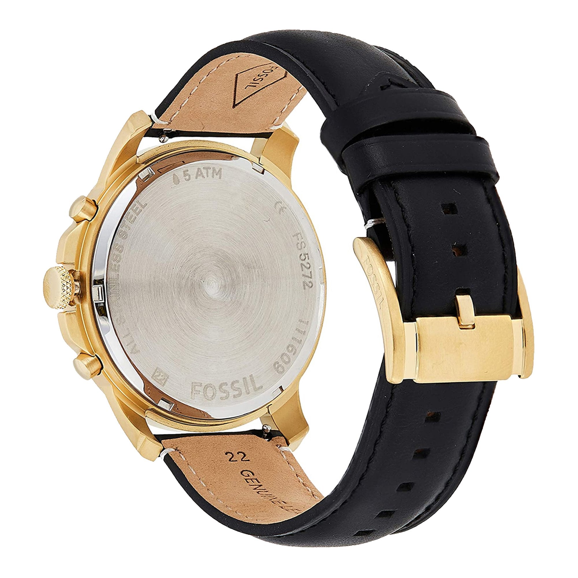Fossil FS5272 Grant Cream Dial Men's Watch