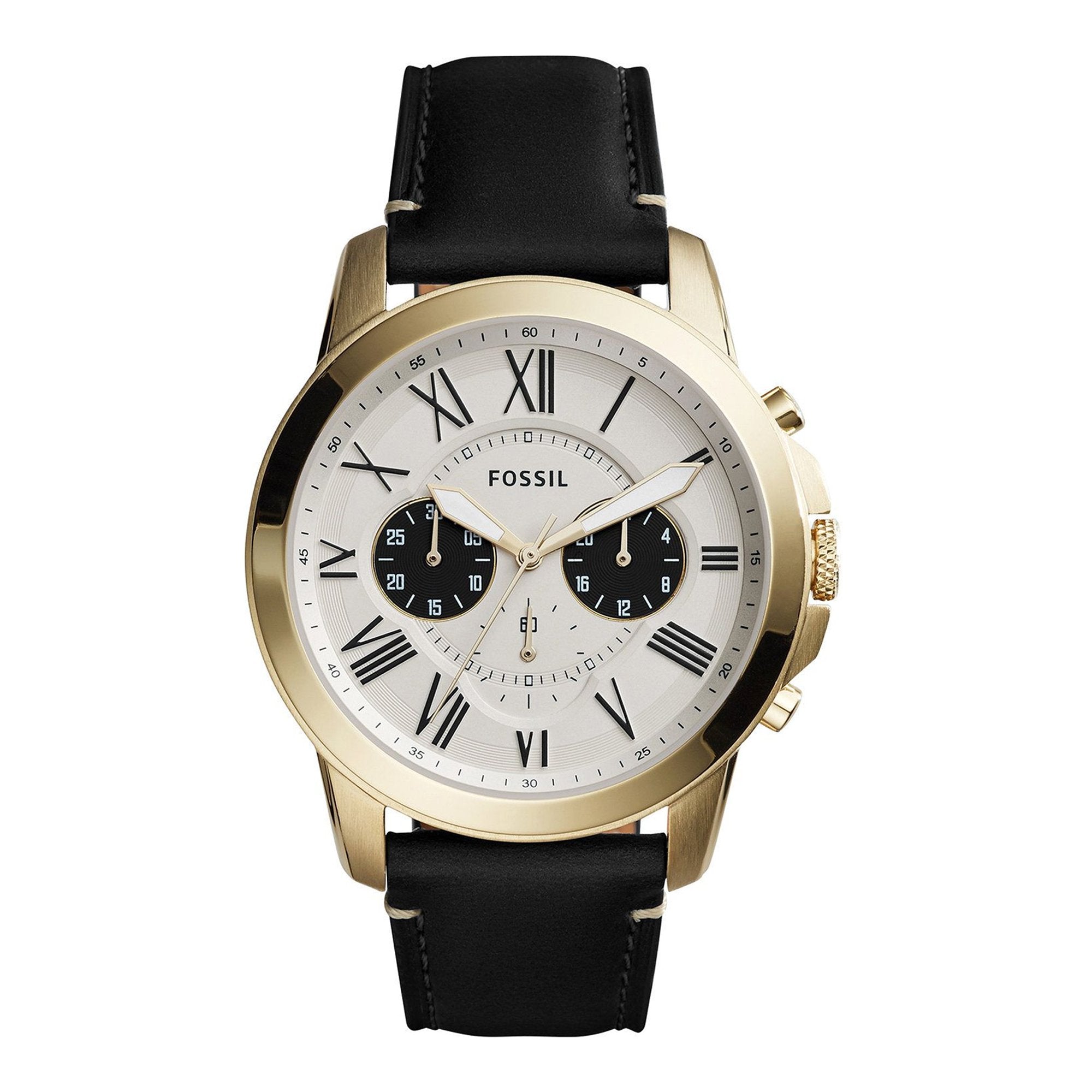 Fossil FS5272 Grant Cream Dial Men's Watch