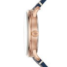 Fossil FS5274 Commuter Blue Dial Navy Blue Leather Men's Watch
