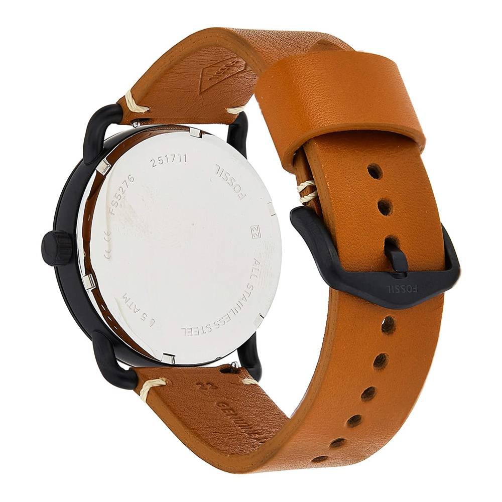 Fossil FS5276 Commuter Brown Leather Men's Watch