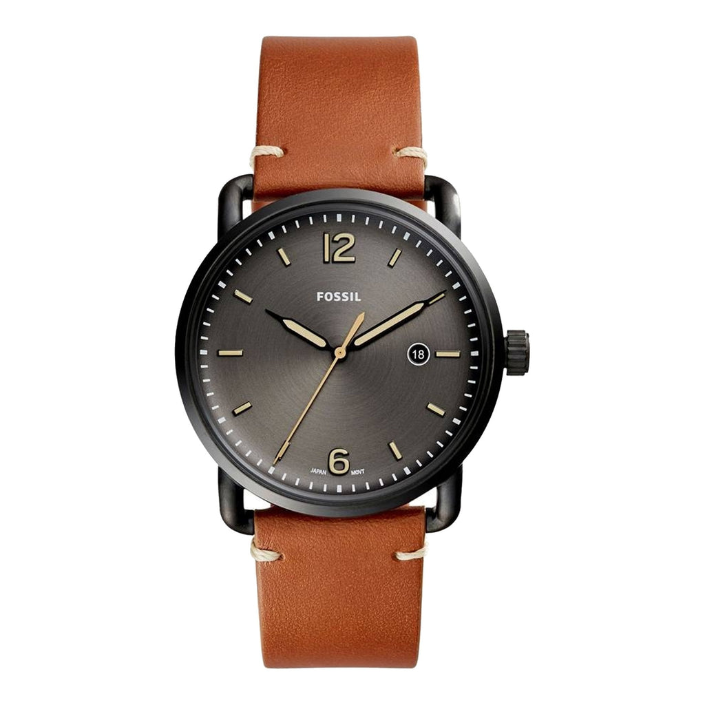 Fossil FS5276 Commuter Brown Leather Men's Watch