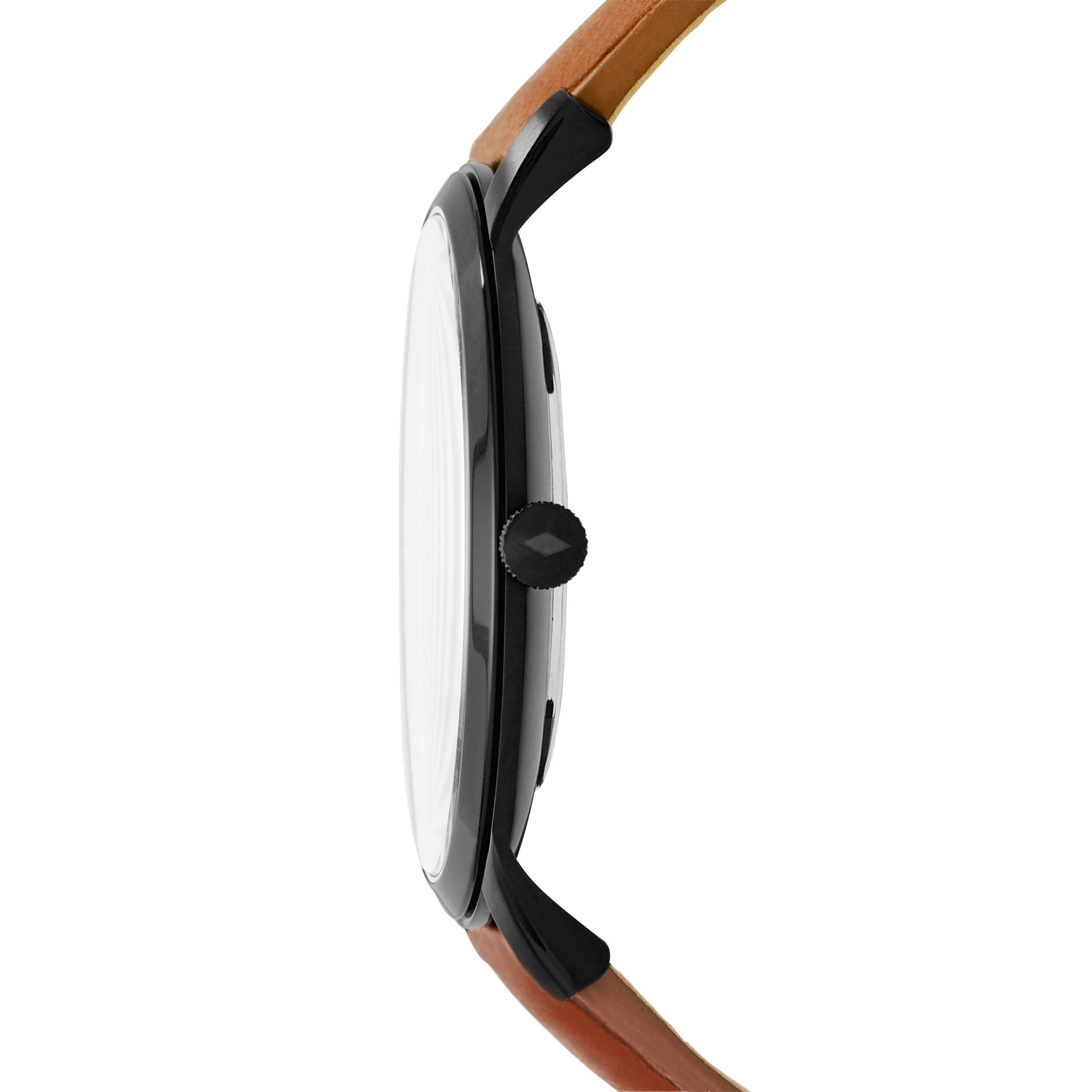 Fossil FS5305 The Minimalist Three-Hand Black-Tone Stainless Steel Men's Watch