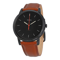 Fossil FS5305 The Minimalist Three-Hand Black-Tone Stainless Steel Men's Watch