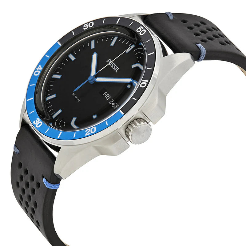 Fossil FS5321 Sport 54 Black Dial Men's Watch