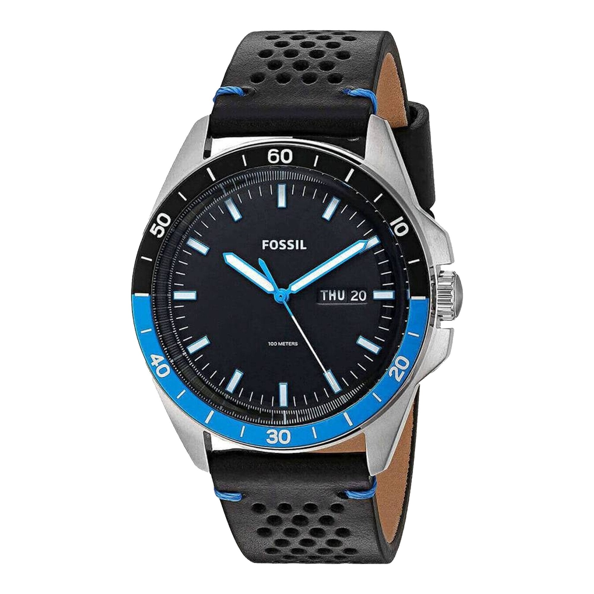 その他 FSL25,32,36,42,48T, FLR25,36,42,54,60T Fossil FS5321 Sport 54 Black Dial Men's Watch