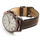 Fossil FS5344 Grant Brown Leather Men's Watch
