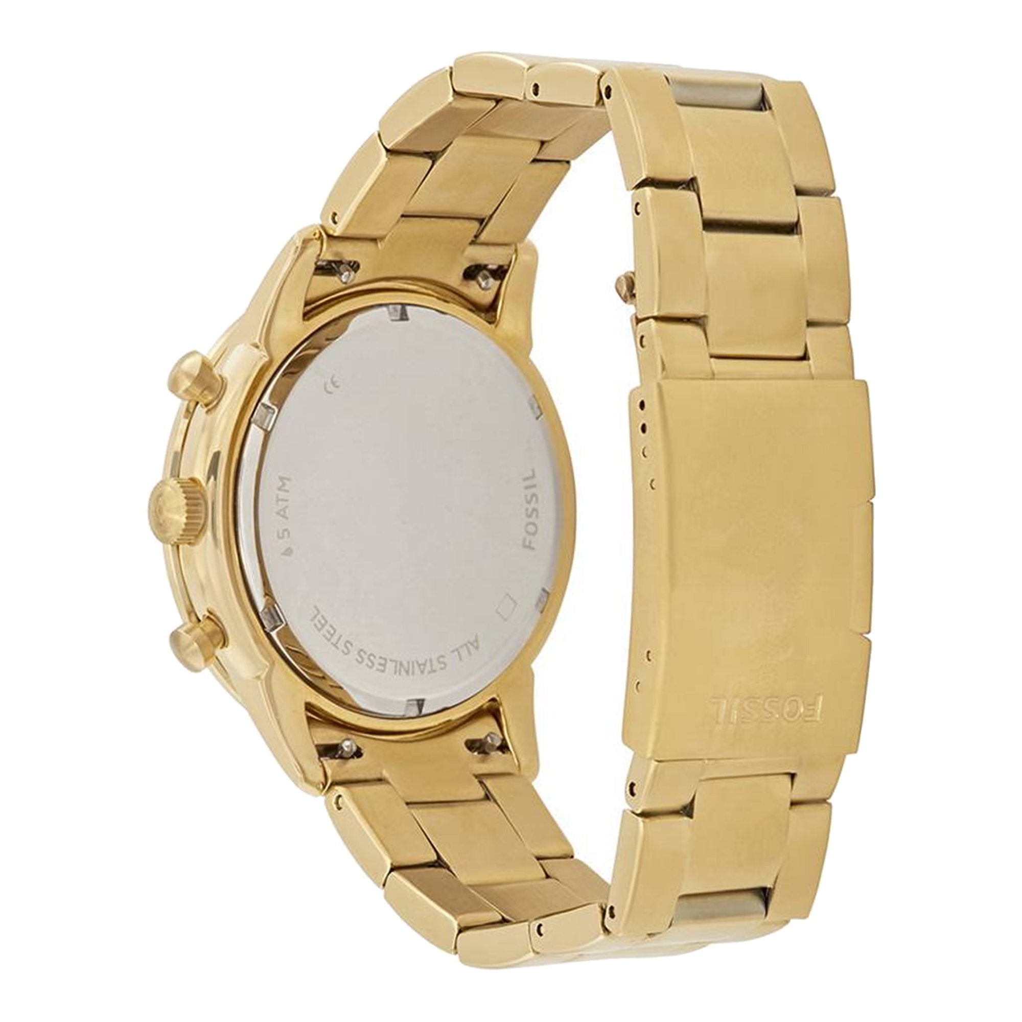 Fossil FS5348 Townsman Beige Dial Men's Watch