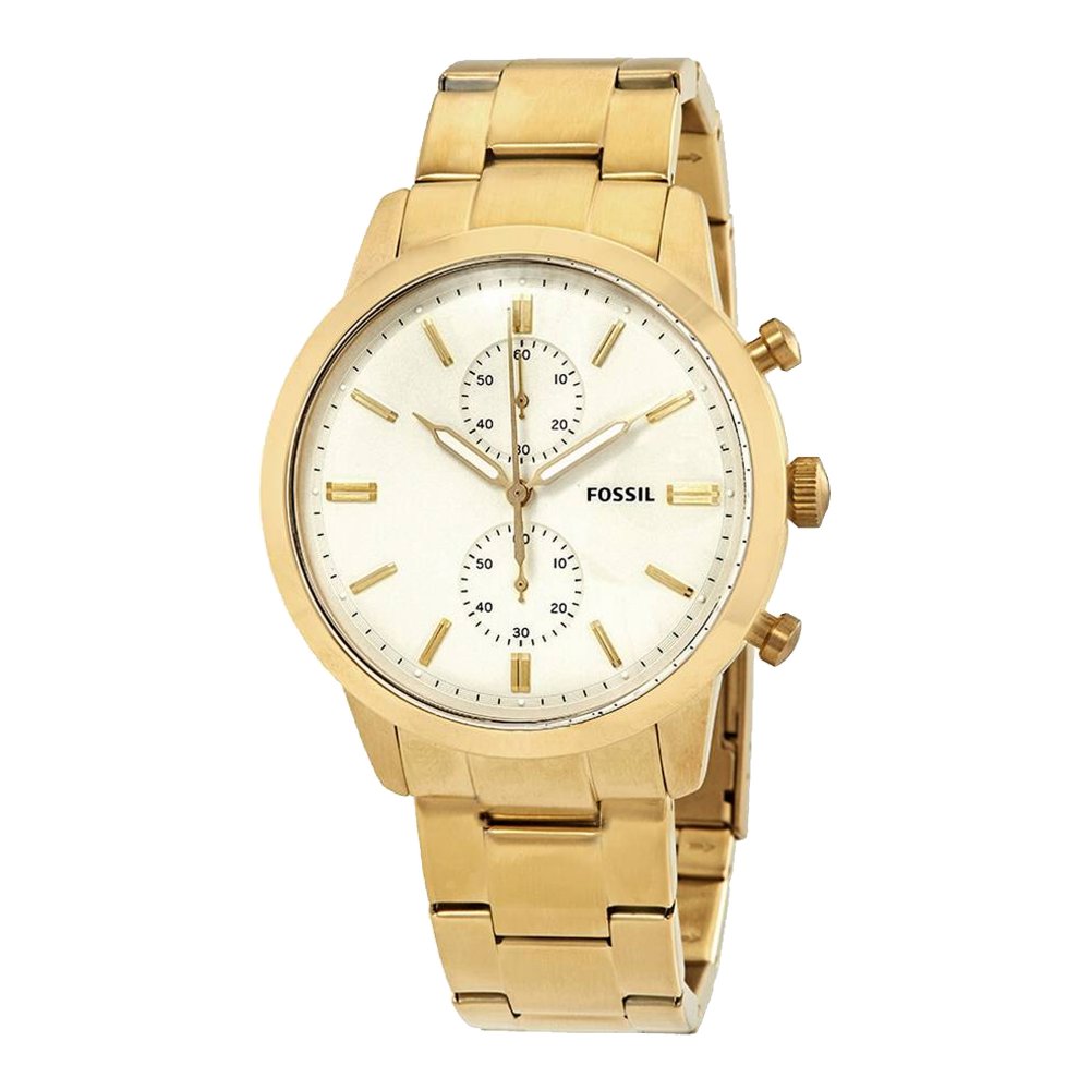 Fossil FS5348 Townsman Beige Dial Men's Watch – WATCH ACES