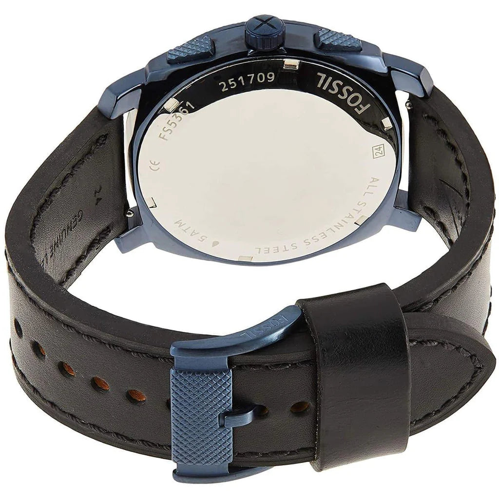 Fossil FS5361 Machine Black Dial Men's Watch
