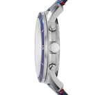 Fossil FS5373 Chronograp Blue Leather Strap Men's Watch