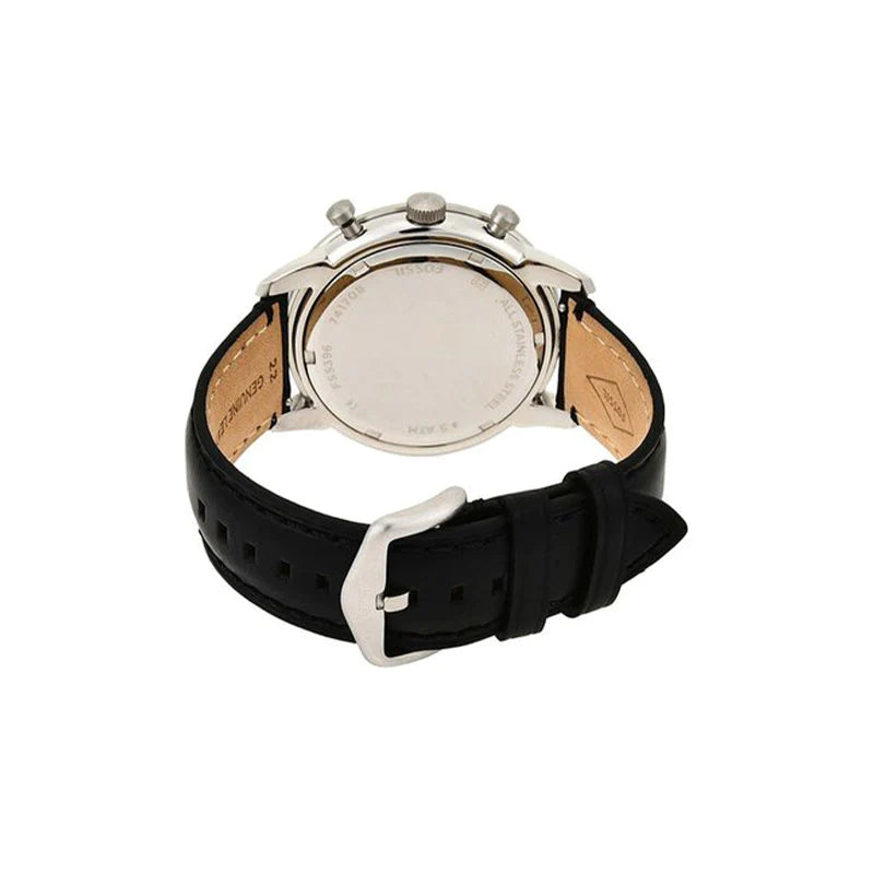 Fossil FS5396 Townsman Black Leather Men's Watch
