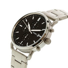 Fossil FS5399 Commuter Silver Stainless-Steel Japanese Quartz Dress Men's Watch
