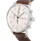 Fossil FS5402 Commuter Cream Dial Men's Watch