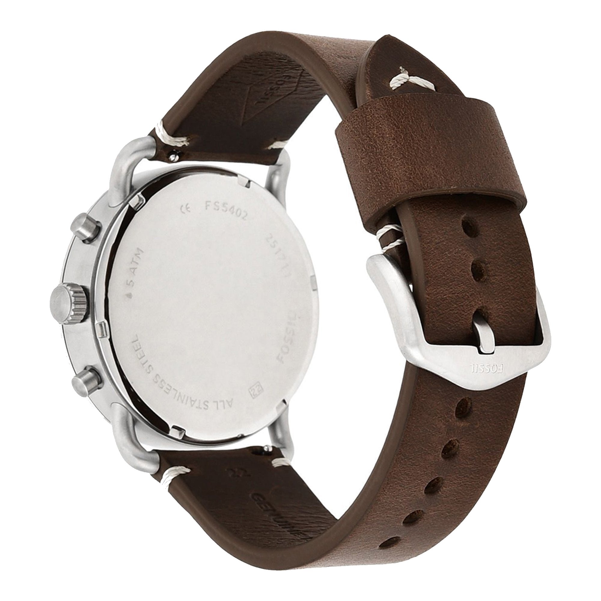 Fossil FS5402 Commuter Cream Dial Men's Watch
