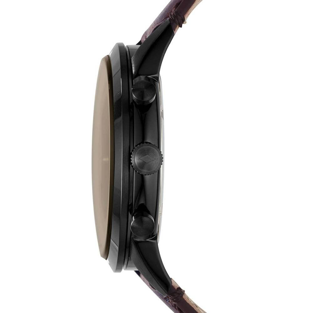 Fossil FS5437 Townsman Chronograph Brown Satin Dial Men's Watch