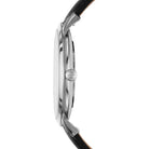 Fossil FS5497 The Minimalist Carbon Series Black Leather Men's Watch