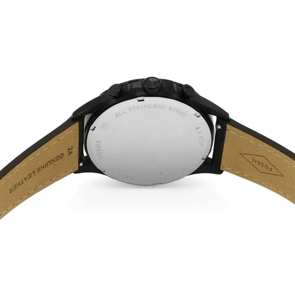 Fossil FS5608 Forrester Black-Tone Stainless Steel Men's Watch