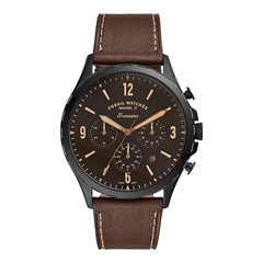 Fossil Men's Forrester Chrono Chronograph, Black-Tone Stainless