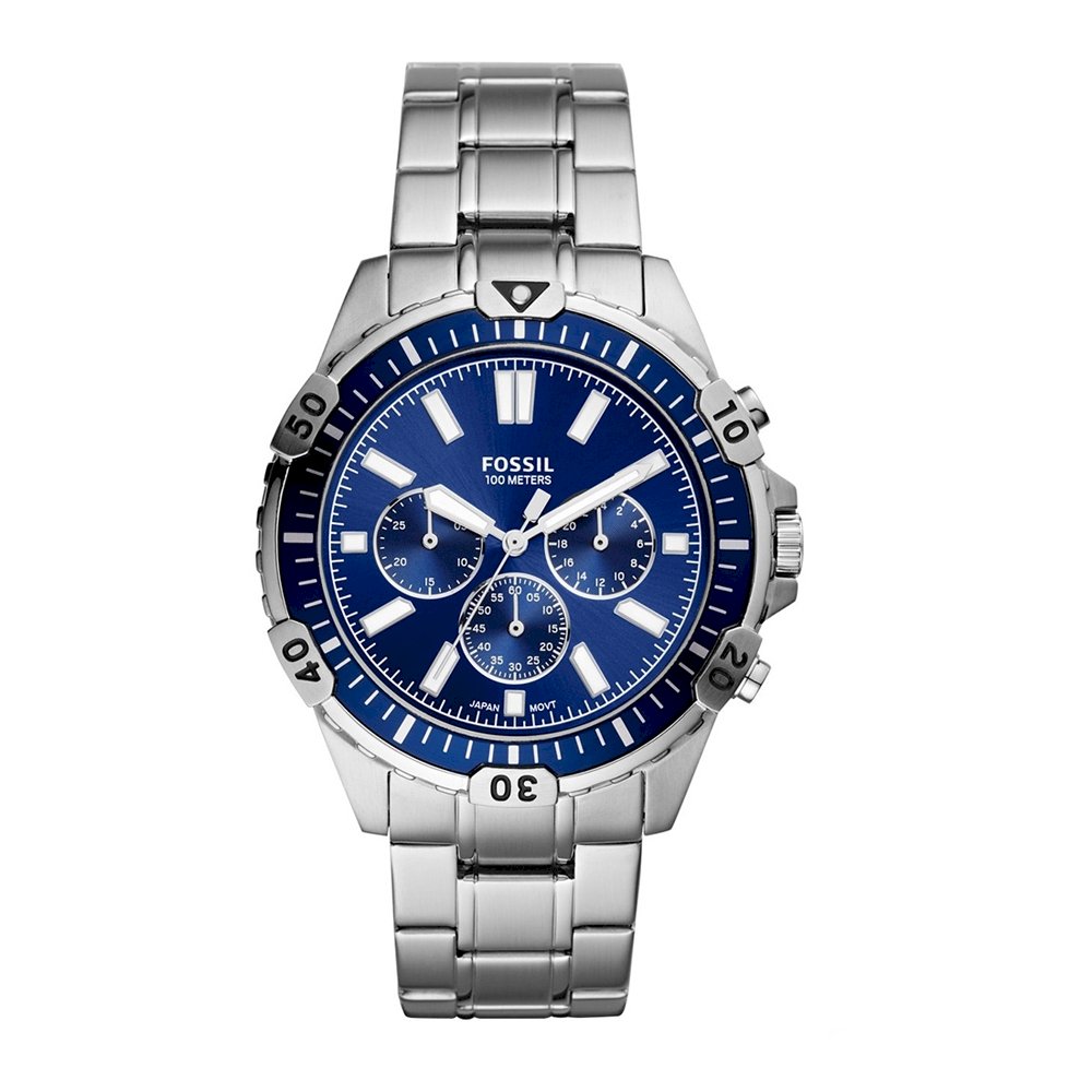 Fossil FS5623 Garrett Blue Dial Men's Watch – WATCH ACES