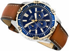 Fossil FS5625 Garrett Stainless Steel Quartz Dress Chronograph Men's Watch