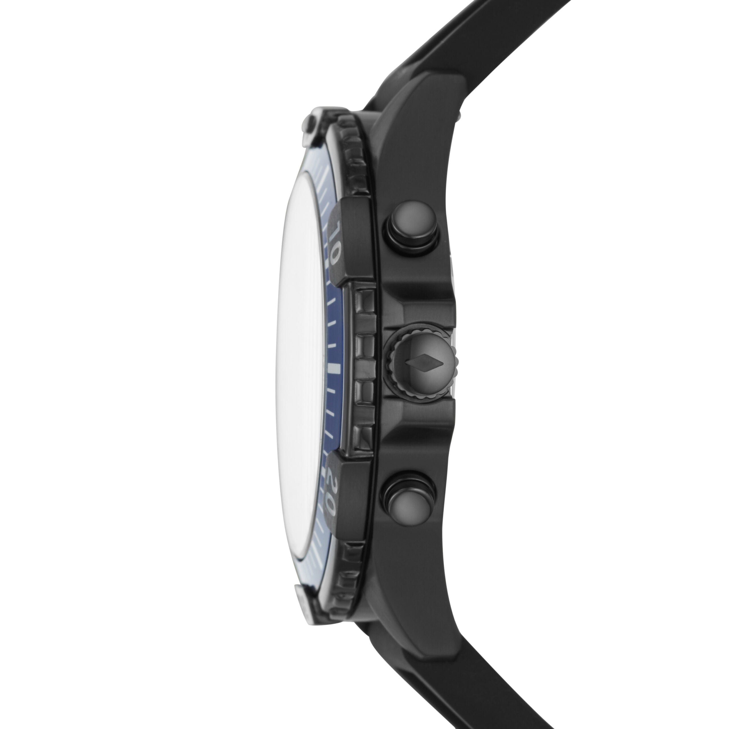 Fossil FS5695 Garrett Black Silicone Men's Watch