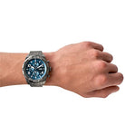 Fossil FS5711 Bronson Chronograph, Smoke-Tone Stainless Steel Men's Watch