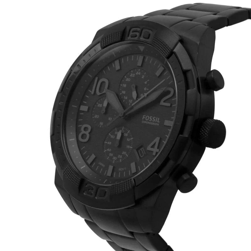 Fossil FS5712 Bronson Black Stainless Steel Men's Watch