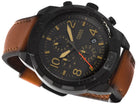 Fossil FS5714 Bronson Chronograph Black-Tone Stainless Steel Men's Watch