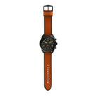 Fossil FS5714 Bronson Chronograph Black-Tone Stainless Steel Men's Watch