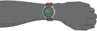 Fossil FS5734 Quartz Leather Strap Green Men’s Watch