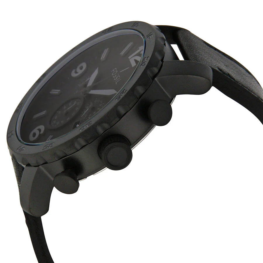 Fossil JR1354 Nate Black Dial Men's Watch