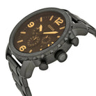 Fossil JR1356 Nate Chronograph Black Ion-plated Men's Watch