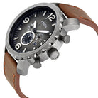 Fossil JR1424 Nate Grey Dial Men's Watch