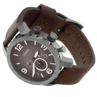 Fossil JR1424 Nate Grey Dial Men's Watch