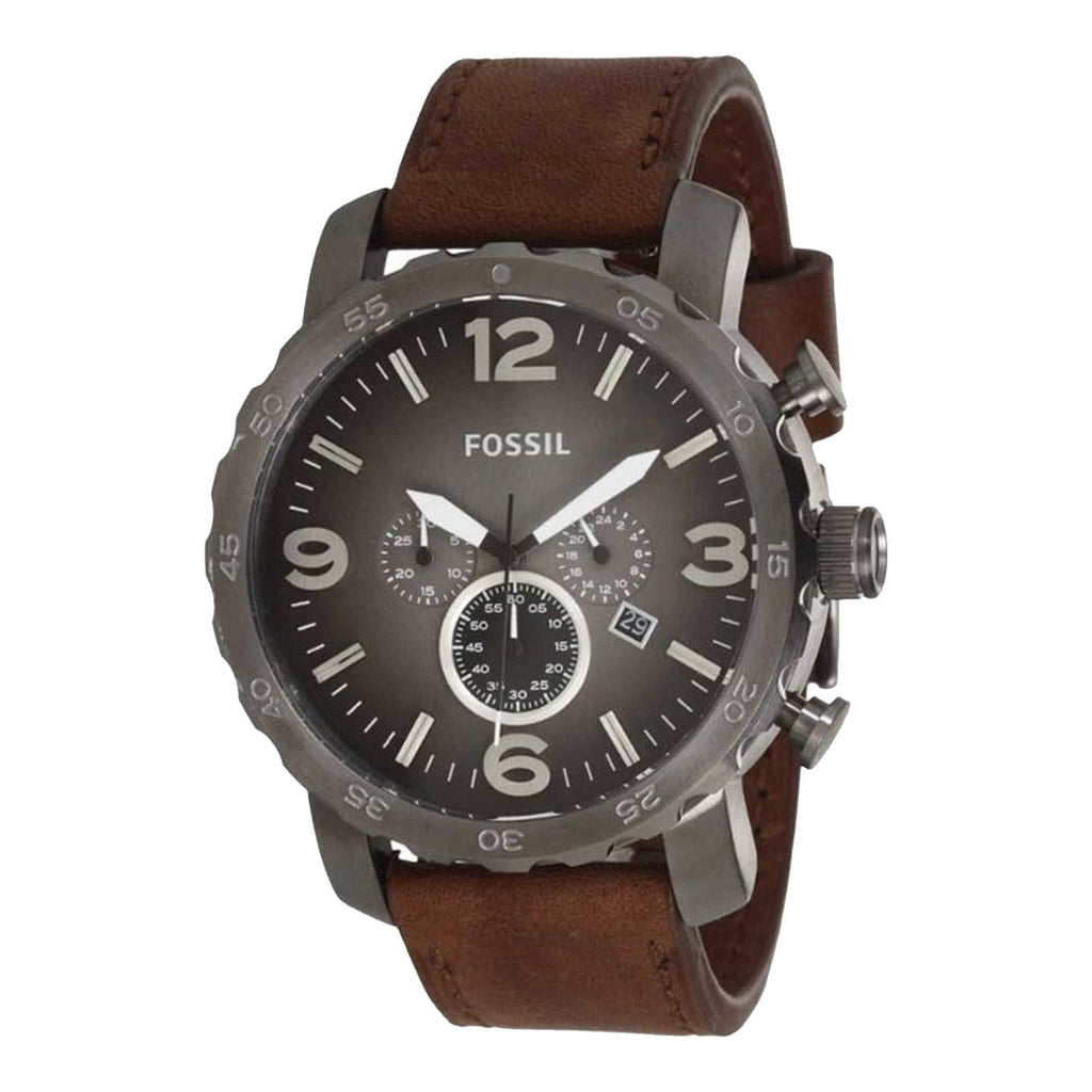 Fossil JR1424 Nate Grey Dial Men's Watch