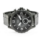 Fossil JR1437 Nate Chronograph Smoke Grey Dial Men's Watch