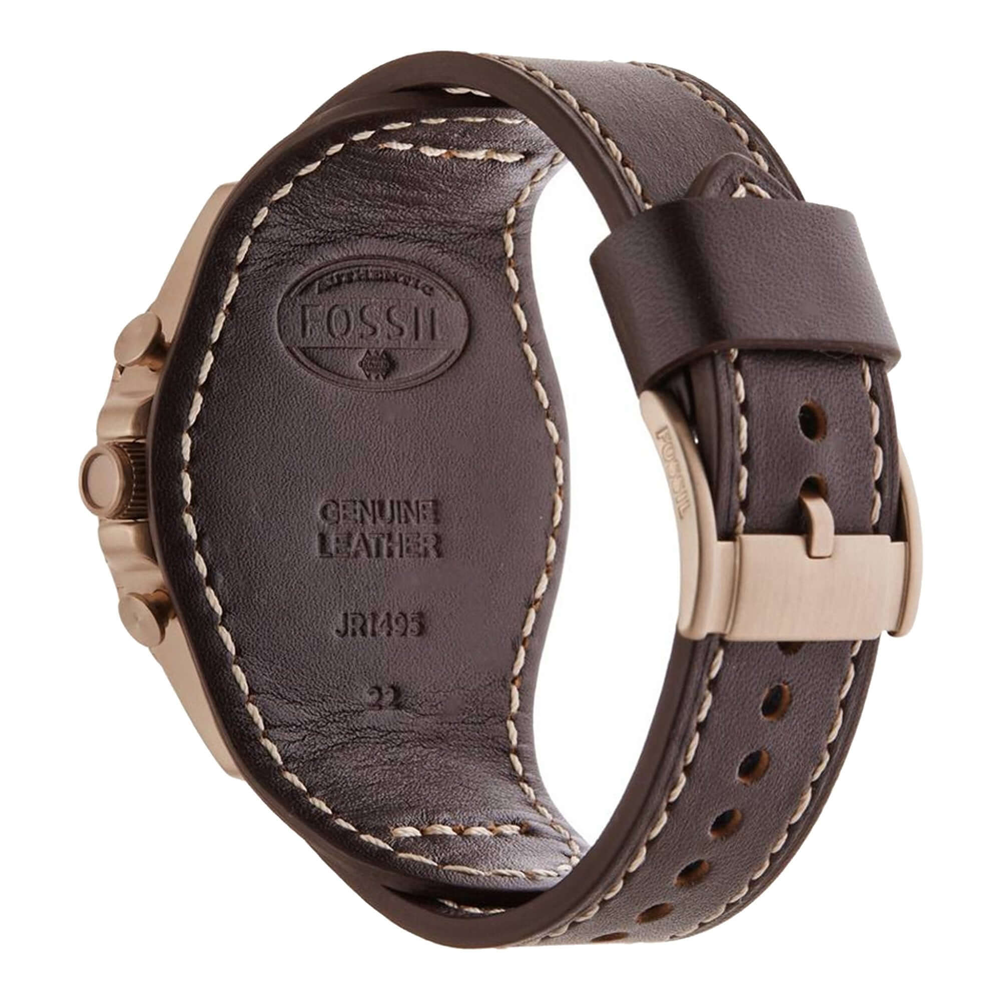 Fossil JR1495 Nate Gold tone Men's Watch
