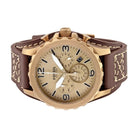 Fossil JR1495 Nate Gold tone Men's Watch