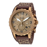 Fossil JR1495 Nate Gold tone Men's Watch