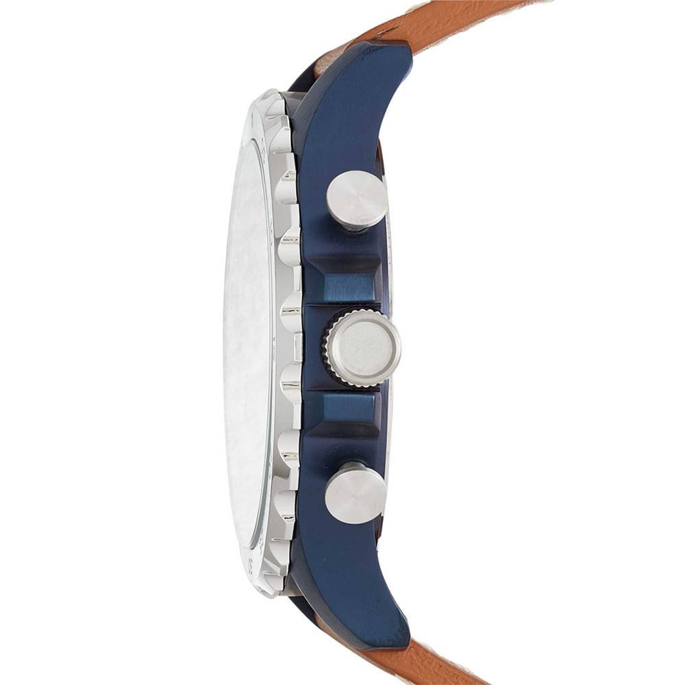 Fossil JR1504 Nate Navy Blue Dial Chronograph Men's Watch