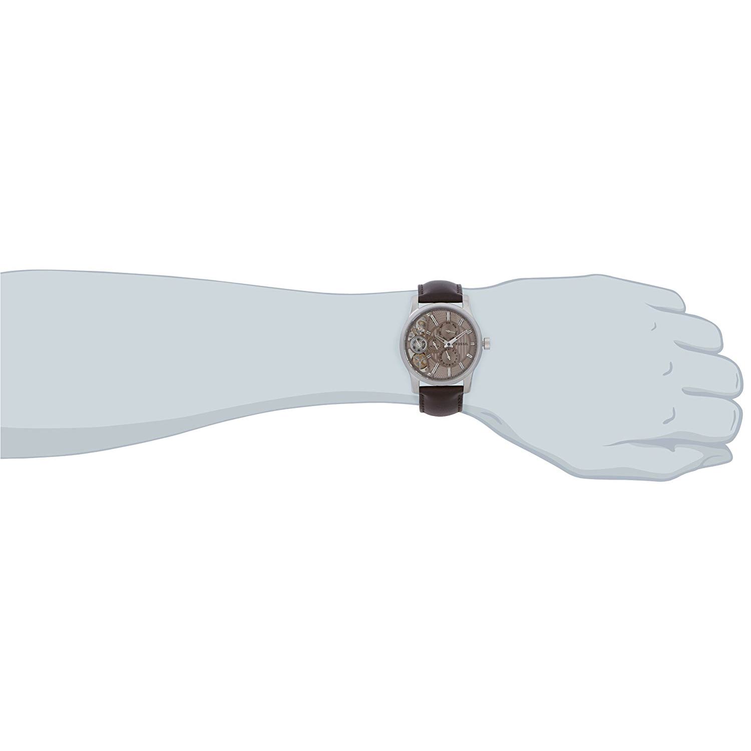 Fossil ME1098 Multi-function Twist Taupe Cut Away Dial Men’s Watch