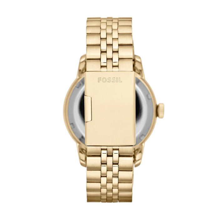Fossil ME1137 Multi-Function Exposed Gold Tone Men's Watch