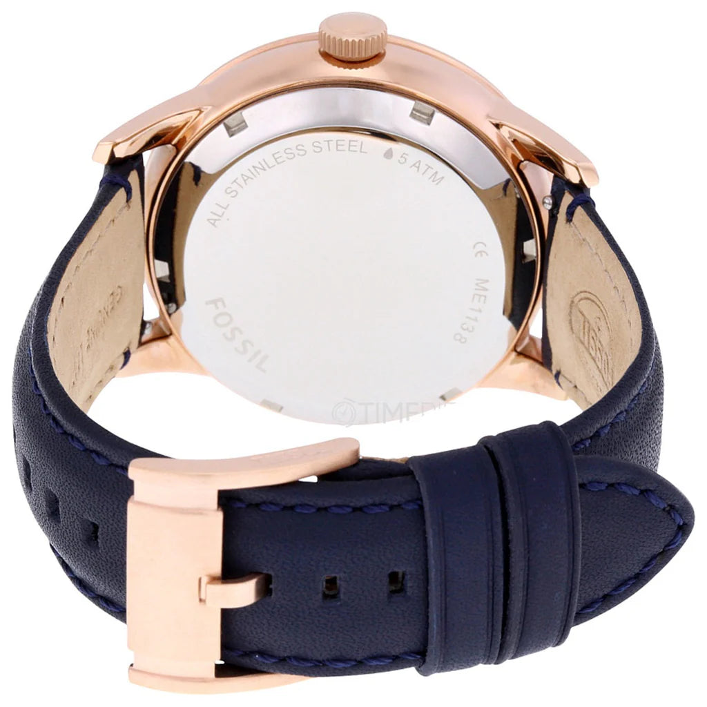 Fossil ME1138 Townsman Multi-Function Navy Blue Dial Men's Watch