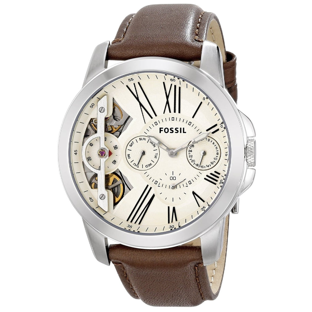 Fossil ME1144 Grant Twist Multi-Function Beige Dial Men's Watch
