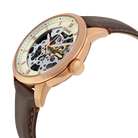 Fossil ME3078 Townsman Automatic Beige Skeleton Dial Men's Watch