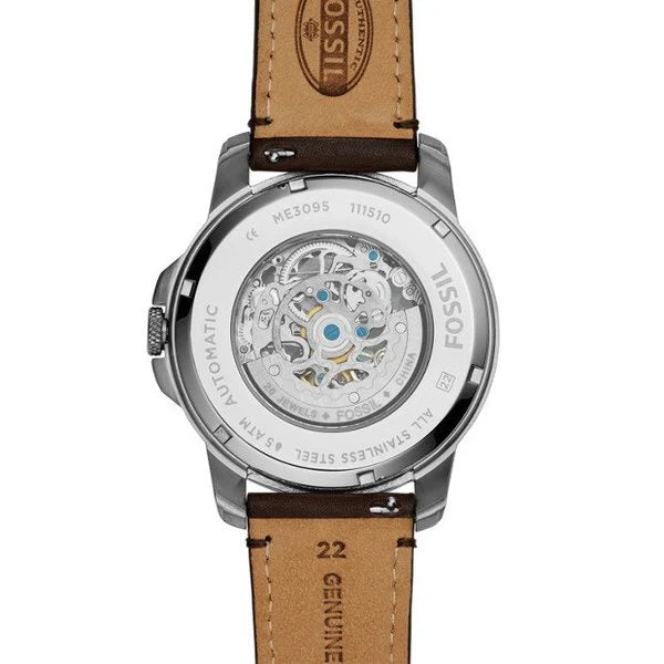 Fossil ME3095 Grant Automatic Skeleton Dial Men's Watch