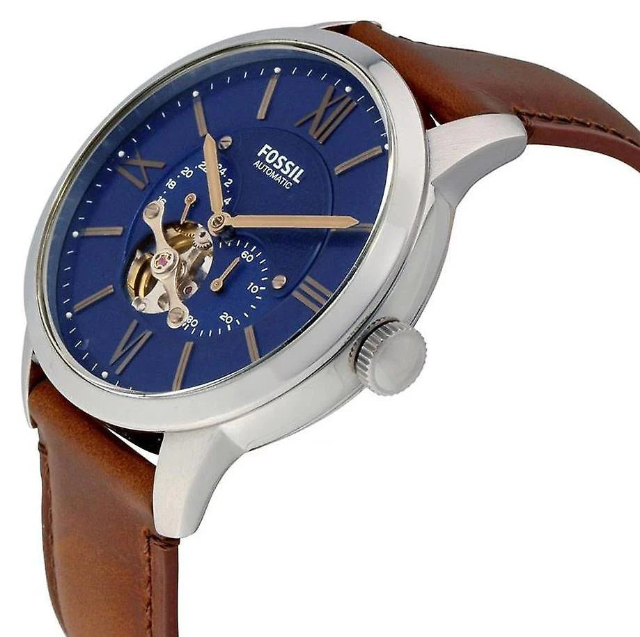Fossil ME3110 Townsman Blue Satin Dial Men's Watch