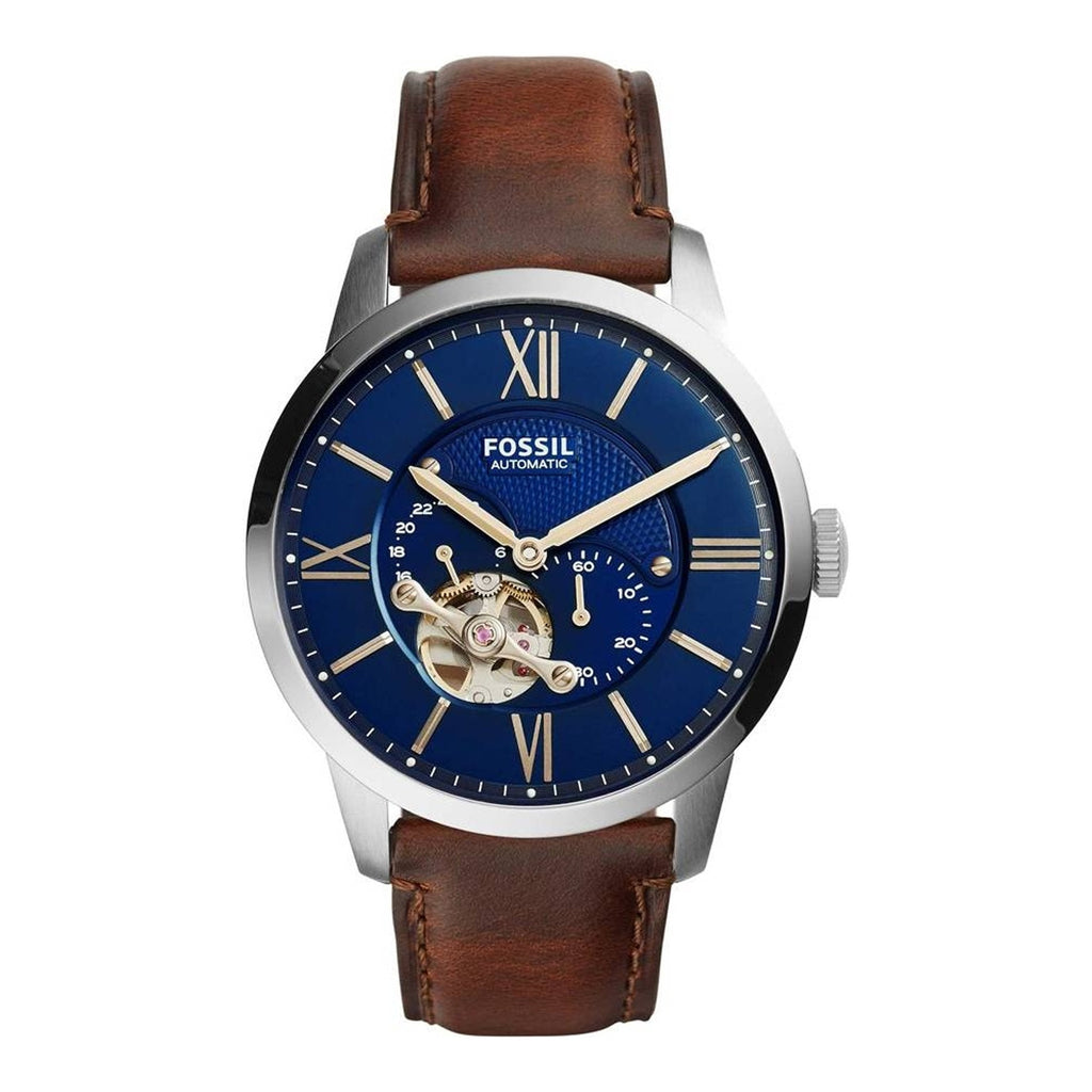 Fossil ME3110 Townsman Blue Satin Dial Men's Watch