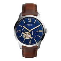 Fossil ME3110 Townsman Blue Satin Dial Men's Watch