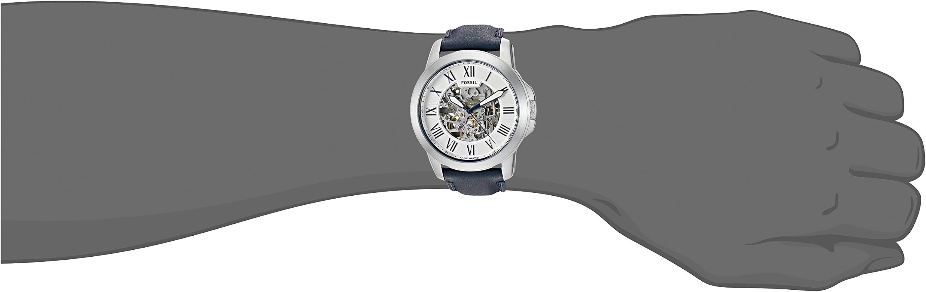 Fossil ME3111 Grant Automatic Silver Men's Watch
